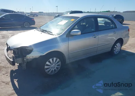 2004 Toyota Corolla Le z USA, uszkodzony, nr VIN 1NXBR38E54Z331182